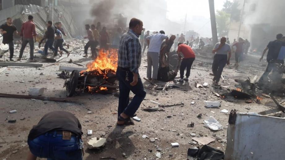 انفجار سيارة مفخخة في ريف حلب