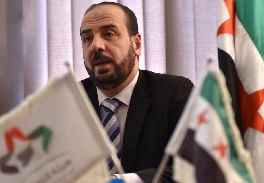 رئيس الائتلاف الوطني السوري نصر الحريري