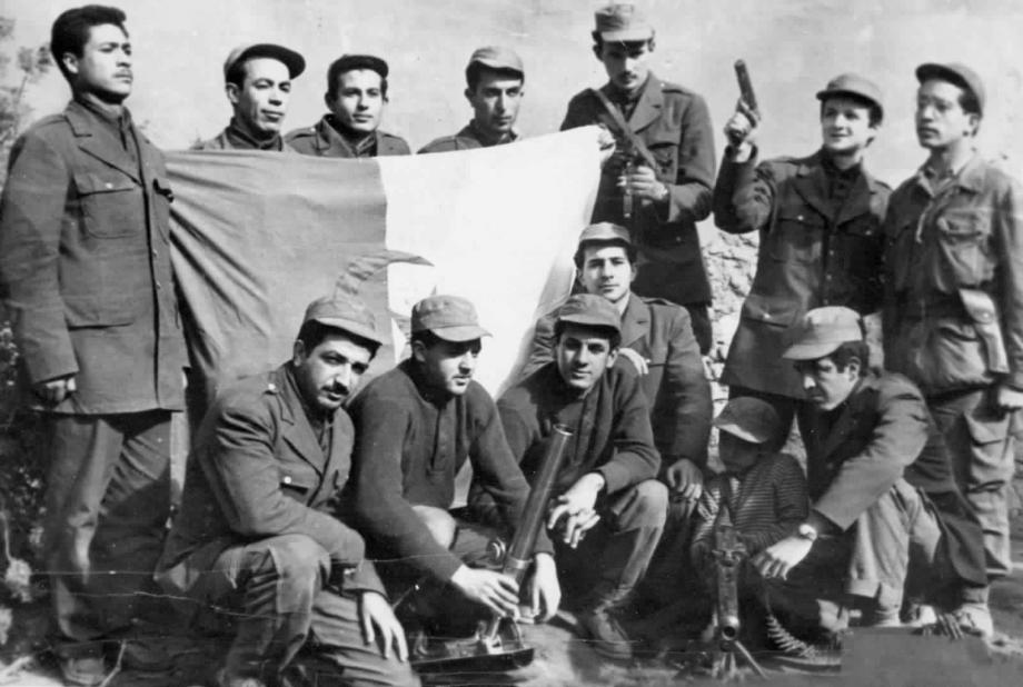 صورة أرشيفية لثوار الجزائر