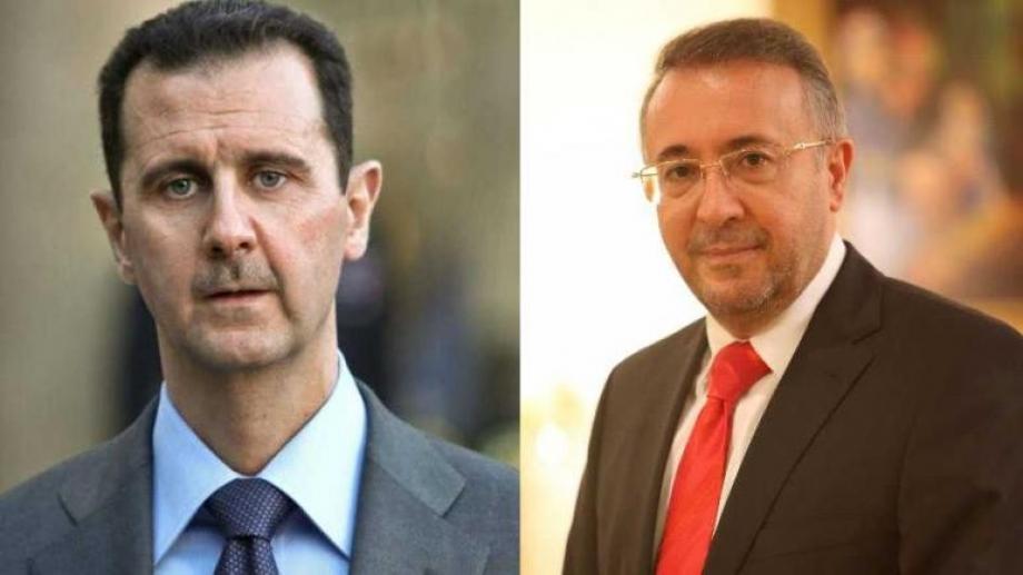 فيصل القاسم وبشار الأسد