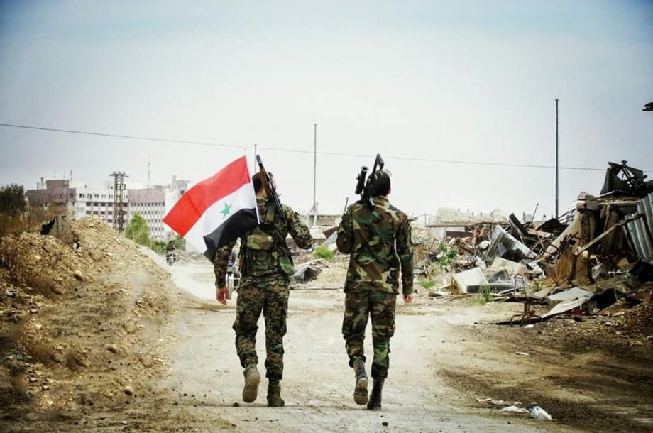عنصران-من-جيش االنظام السوري-أرشيفية