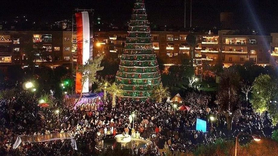 احتفالات دمشق