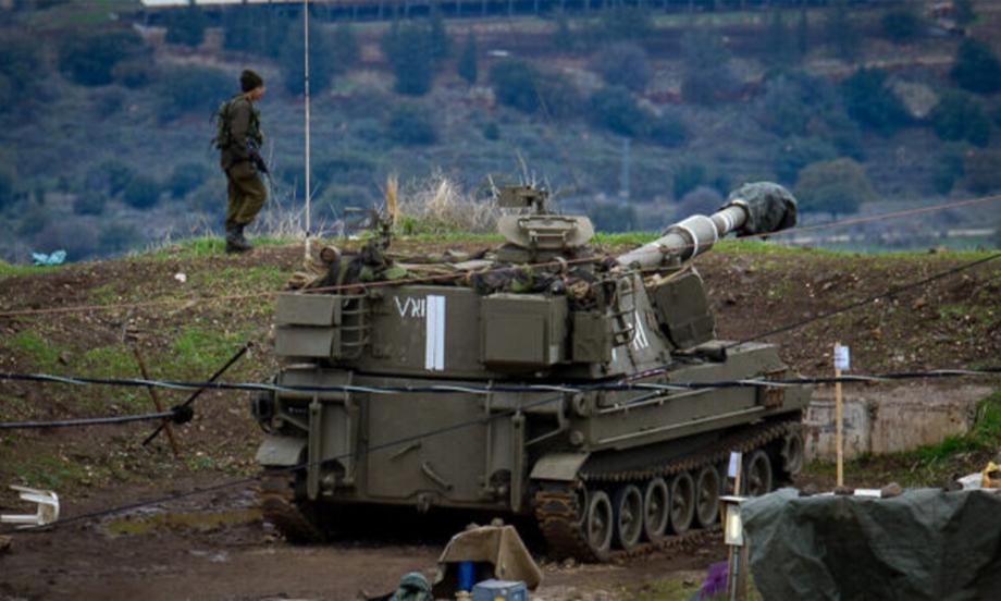 قوات الجيش الإسرائيلي بالقرب من الحدود الإسرائيلية السورية