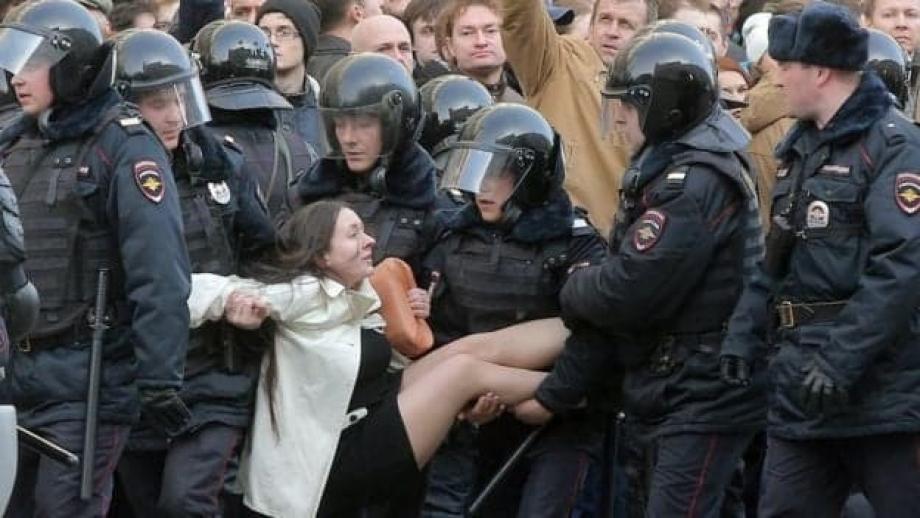مظاهرات في روسيا 23 1 2021