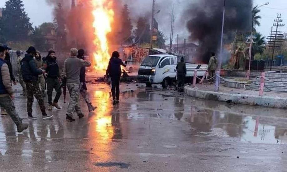 الانفجار وقع بعد مرور السيارة على حاجز يتبع للميليشيات الإيرانية