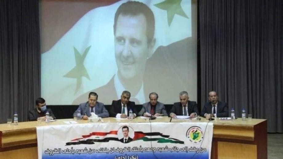 وصفت صحيفة "اليابس" بشار الأسد بأنه خصم نفسه