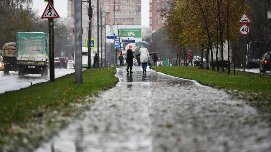 أمطار في موسكو