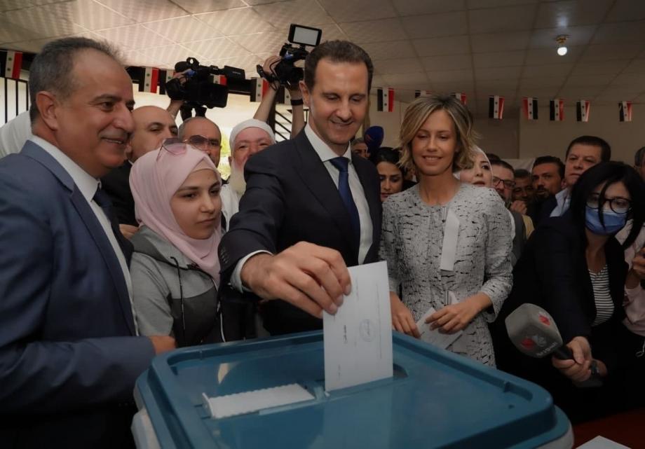 انطلاق مسرحية الانتخابات في سوريا