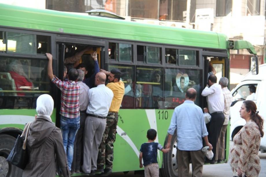 باصات النقل الداخلي في دمشق