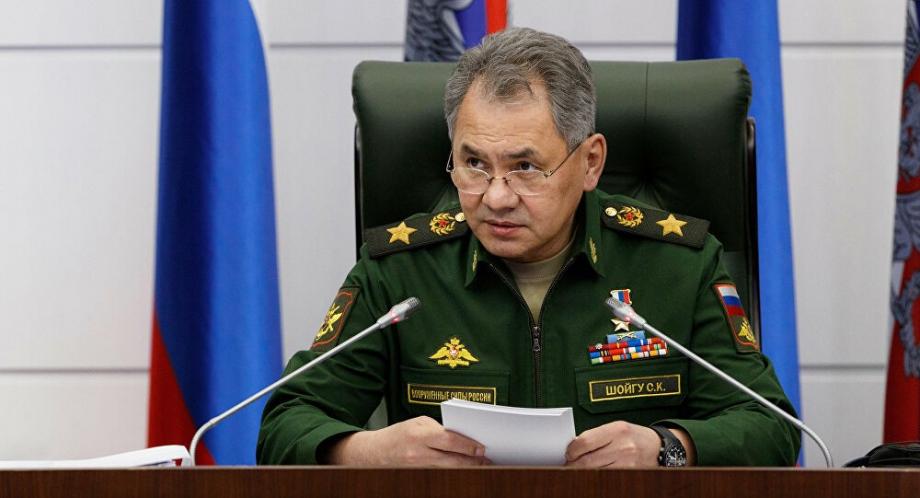 وزير الدفاع الروسي سيرغي شويغو