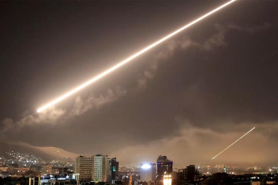 قصف إسرائيلي على مواقع نظام الأسد في دمشق
