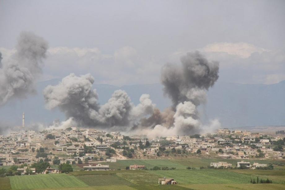 قصف روسي على ريف إدلب