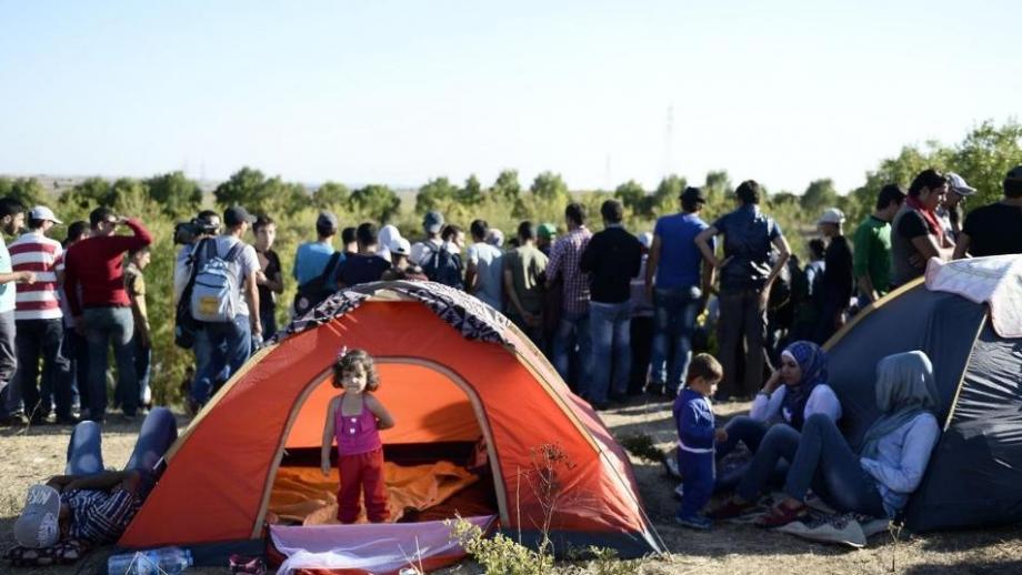 لاجئين سوريين في اليونان