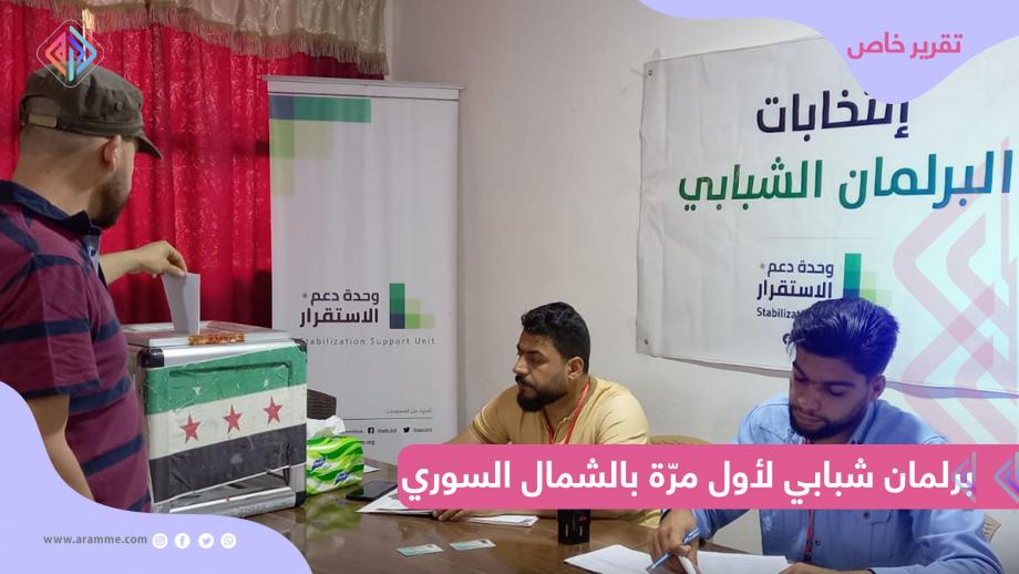 اليوم الثالث والأخير من انتخابات البرلمان الشبابي في مركز عفرين شمال حلب