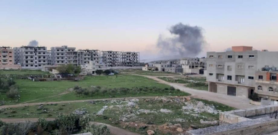 قصف إسرائيلي على ريف حماة