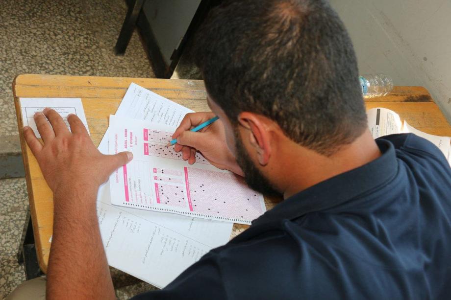 امتحان الثانوية العامة في ريف حلب