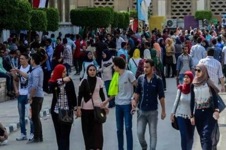 طلاب جامعة في مصر