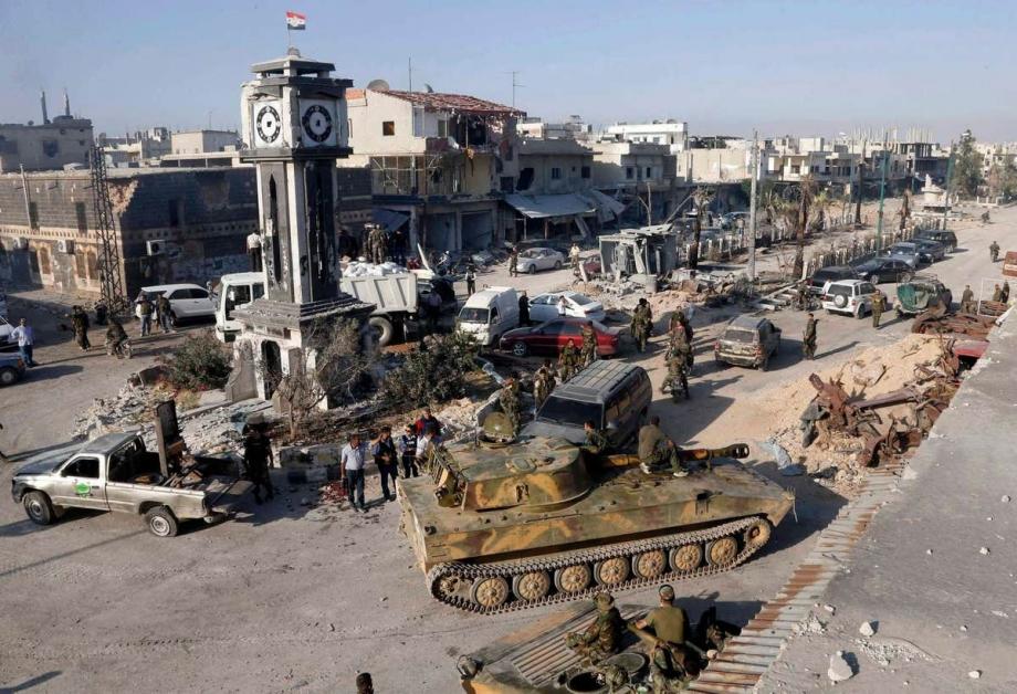 مدينة القصير جنوبي حمص