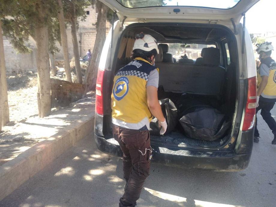 قتلى استهداف طائرة مسيّرة لدراجة نارية في قرية خالطان بناحية جنديرس في ريف حلب 12 تموز2022