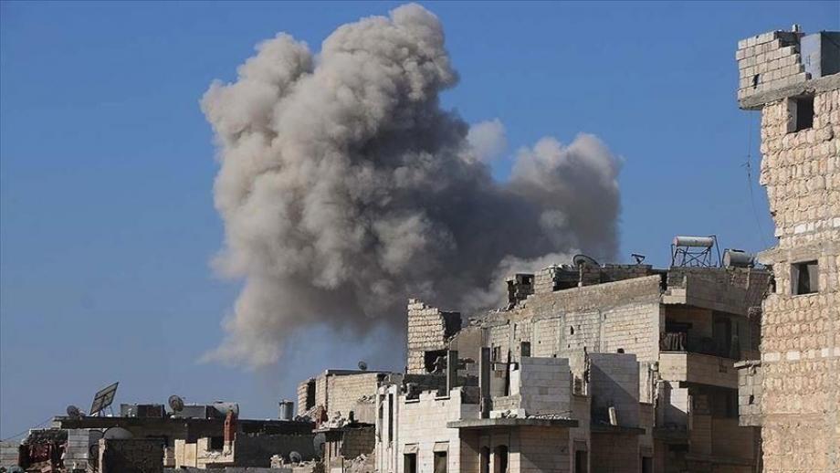 قصف روسي على إدلب - أرشيف