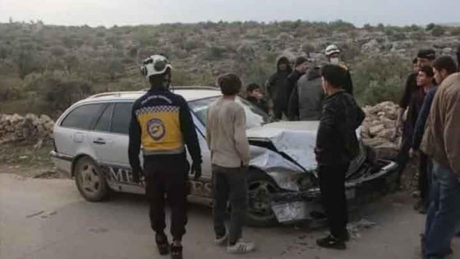 حادث سير في إدلب