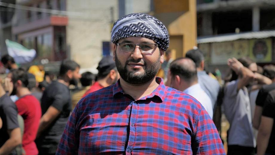 الناشط الإعلامي محمد أبو غنوم