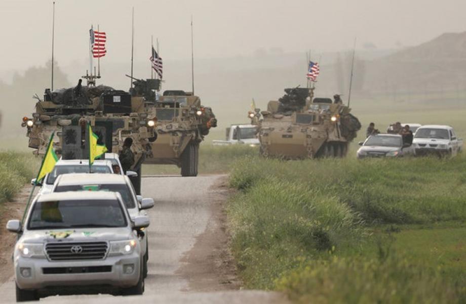 قوات امريكية إلى جانب ميليشيا قسد في سوريا