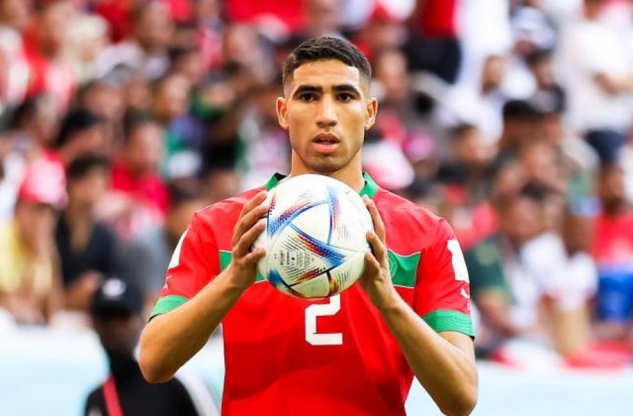 أشرف حكيمي لاعب مغربي