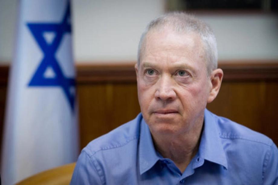 وزير الدفاع الإسرائيلي المُقال يوآف غالانت