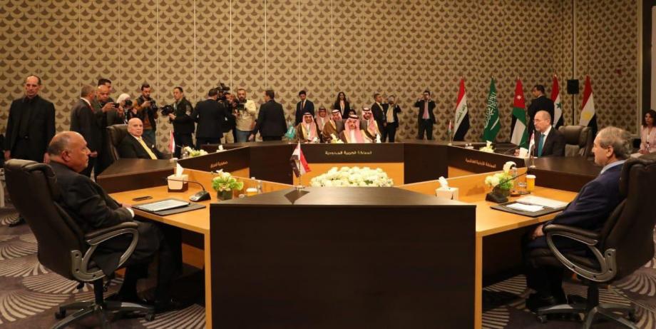 الاجتماع الخماسي في الأردن بشأن سوريا