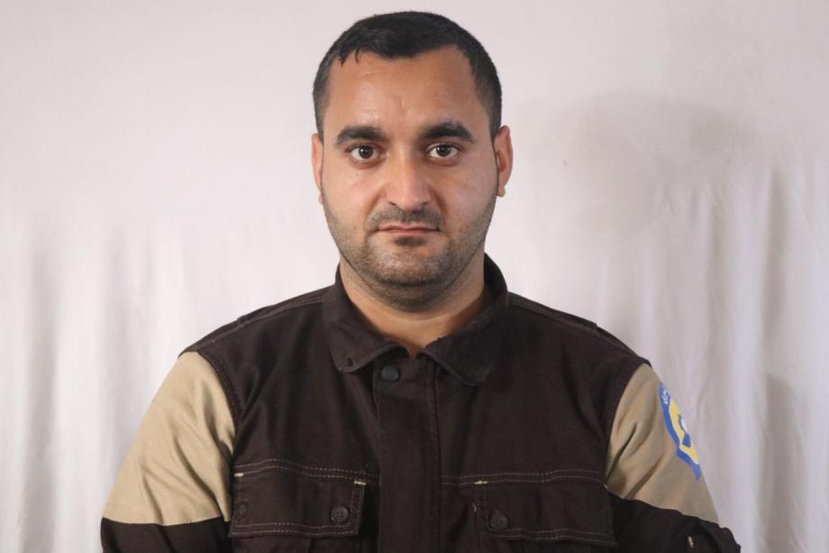 المتطوع في الدفاع المدني السوري عبدالباسط أحمد عبدالخالق