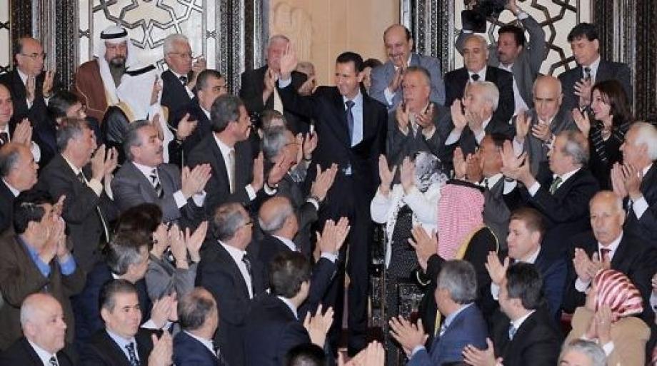 مجلس التصفيق التابع لنظام الأسد