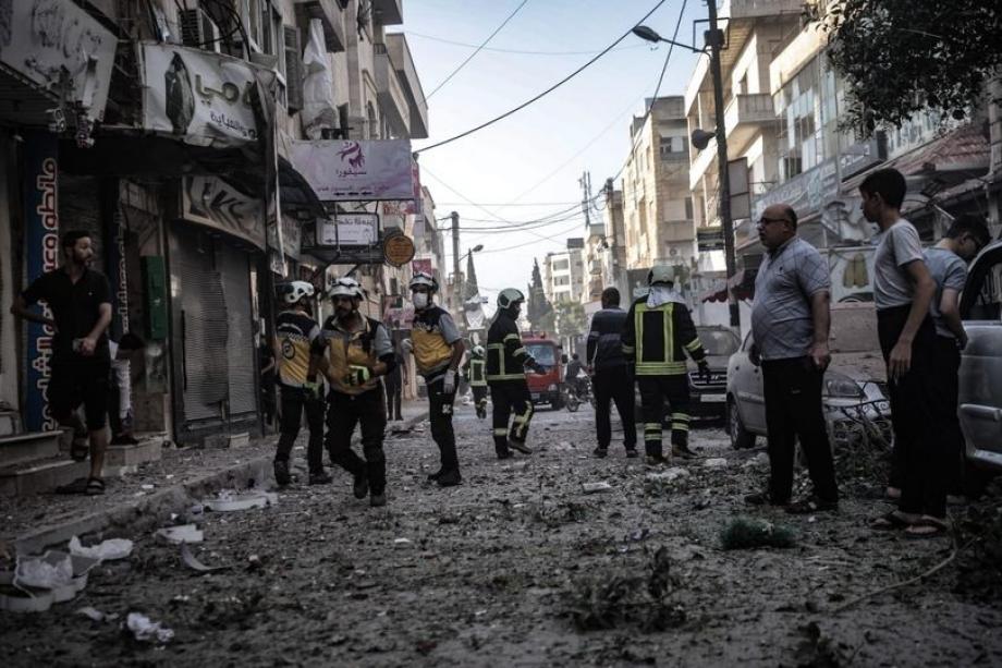 قصف ميليشيات الأسد على مدينة إدلب